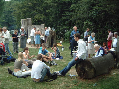 Ett par grillar och lite GO: H&auml;r fr&aring;n en brunch i Parc Vidi, Lausanne!
