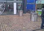 Nya torghallarna p&aring; Israels Plads i K&ouml;penhamn har berikats med tv&aring; nya underjordiska avfallsl&ouml;sningar.